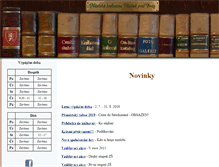 Tablet Screenshot of knihovna.mnisek.cz