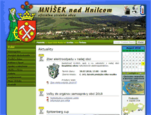Tablet Screenshot of mnisek.sk