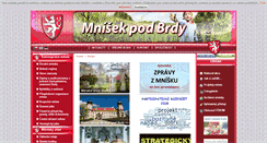 Desktop Screenshot of mnisek.cz