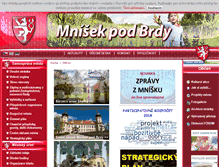Tablet Screenshot of mnisek.cz